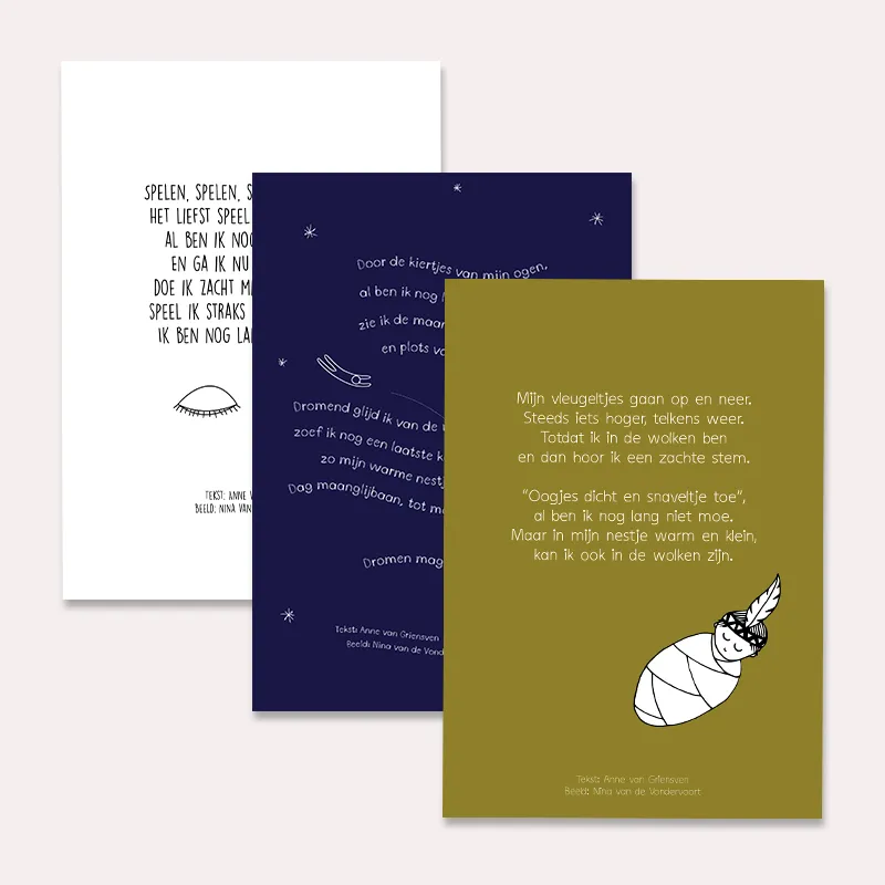 Poem cards