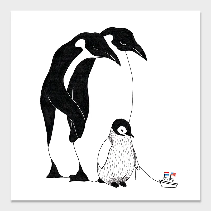 Penguin family