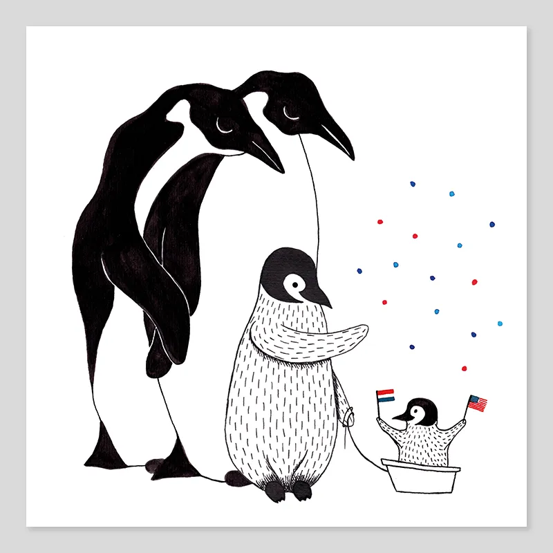 Penguin family 2