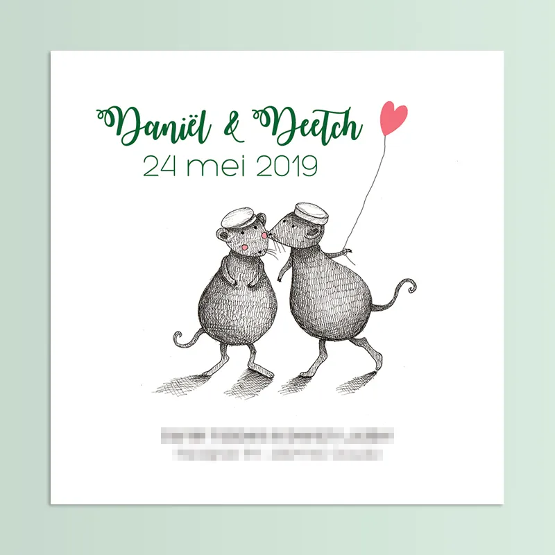 Mice in love